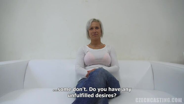 [CzechCasting] - Casting with Supreme Czech Blonde - Cherry Kiss