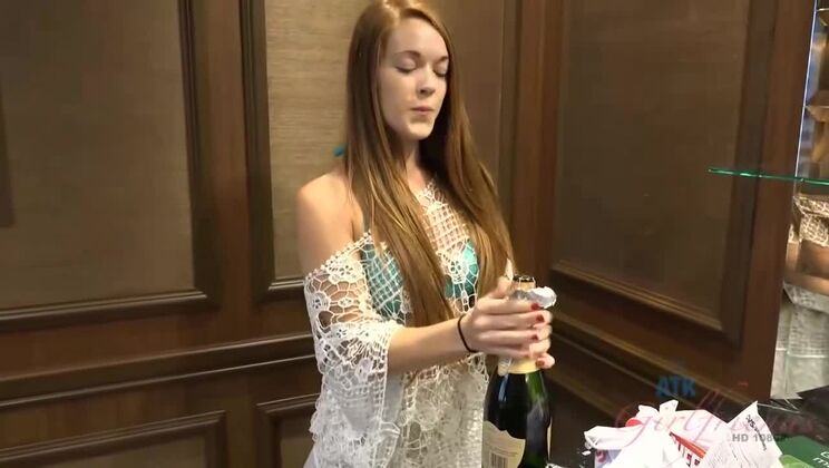 [ATKGirlfriends] - Kimberly Brix Takes a Load with Creampie Fun - Kimberly Brix