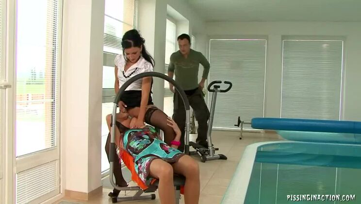 [Tainster] - Wet and Horny with Lena Cova and Liss White