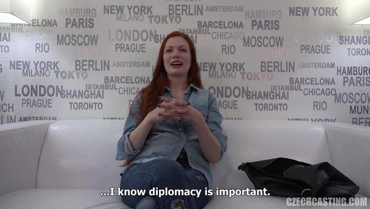 [CzechCasting] - Adorable Redhead Nikola - Ava