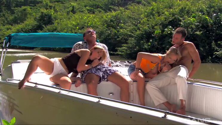 [BANG.com] - Jessica Moore and Morgan Moon Get Wild on the Boat - Mike Angelo - Jessica Moore - Morgan Moon