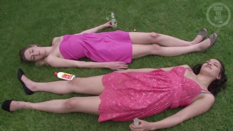 [GirlsOutWest] - Celine And Tello Outdoor Lesbian Fun