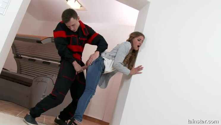 Silvia Dellai - Facial In Those Ripped Jeans