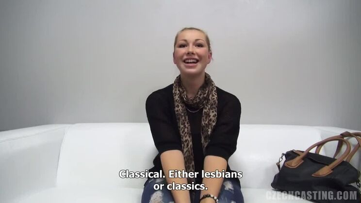 [CzechCasting] - Sexy Czech Alzbeta Blonde Casting