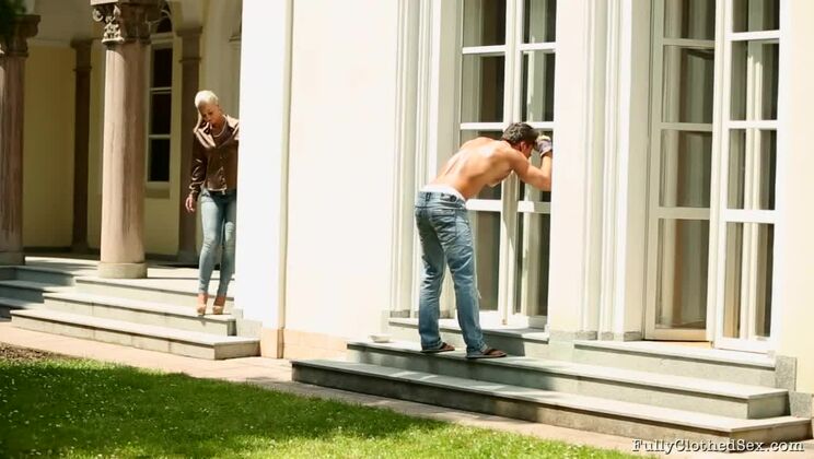 [Tainster] - Nathaly's Outdoor Adventure in Lingerie - Nathaly Heaven