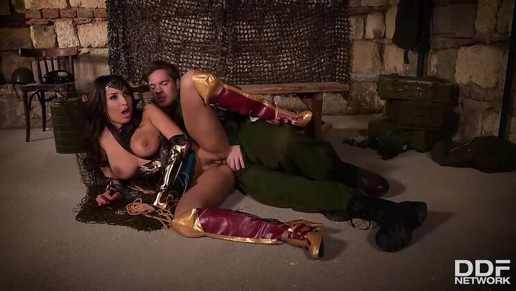 [HandsOnHardcore] - Anal Action with Anissa Kate as Wonder Woman - Anissa Kate