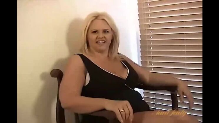 [AuntJudys] - Cally's Hot Striptease Performance - Miko Dai