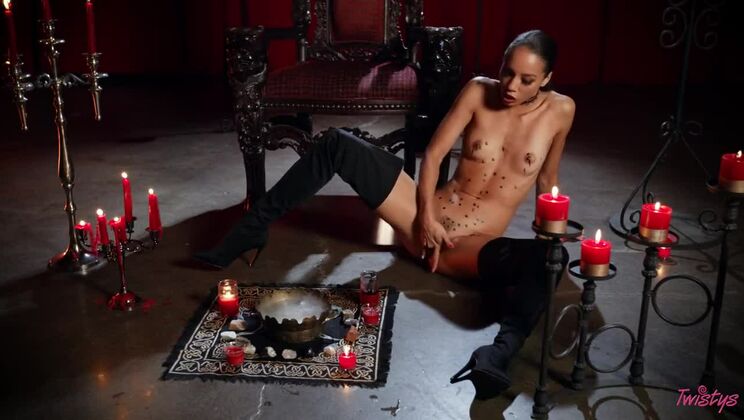 October Solo Phantasy: Phantasmagoria of Sex Toys and Brunette Beauty