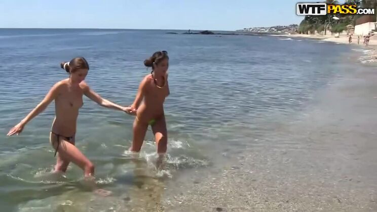 [WTFPass] - Carol Vega and Brunette Leila's Sunny Beach Orgy - Carol Vega