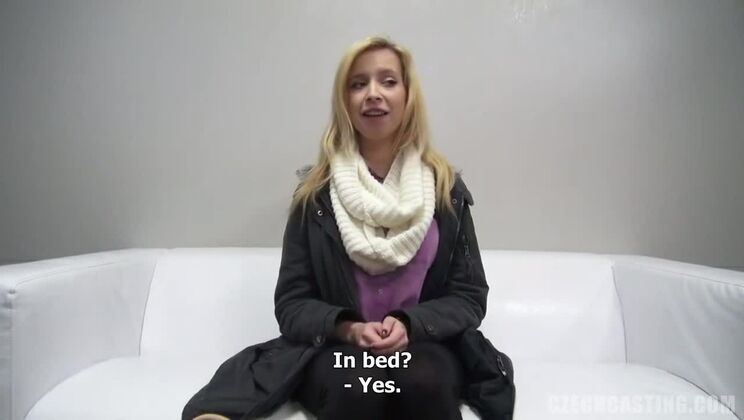 [CzechCasting] - Czech Blonde Bombshell Winsome Marie