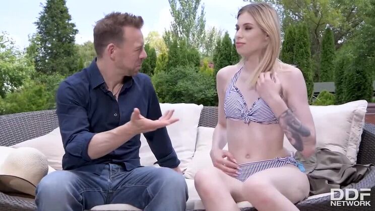 [HandsOnHardcore] - Milena Devi Gets Fucked by the Pool - Milena Devi