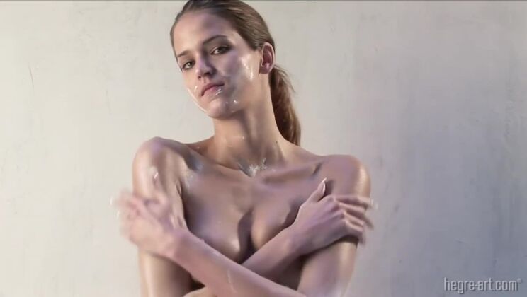 [Hegre] - Brunette Bombshell Silvie's Big Ass and Beautiful Sex - Silvie