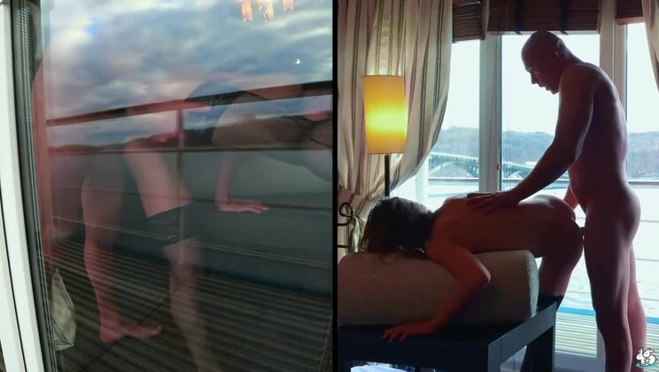 Young Brunette Mia Bandini Gets Anal Outside