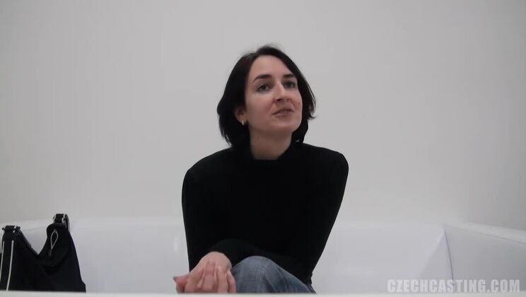 [CzechCasting] - Czech Brunette Vendula Takes Big Cock - Shione Cooper