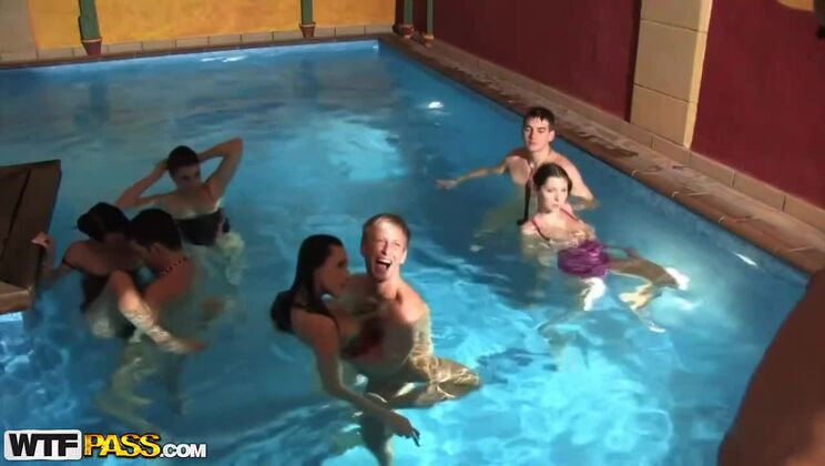 [CollegeFuckParties] - Angelica, Frank, and Kyle's Poolside Orgy - Mona Lee - Angelica - Kattie Gold - Kyle - Frank - Eva Torres - Marc