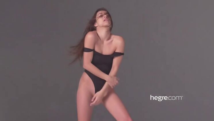 Czech Brunette Dominika C Gets Naughty