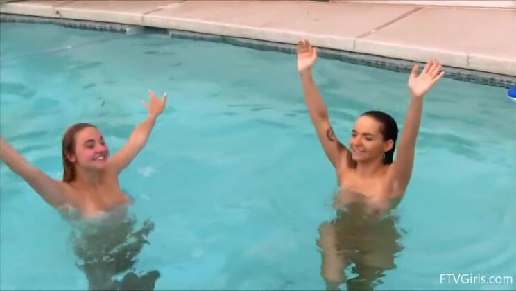 Young Nudist Beauties: Stella and Charlotte