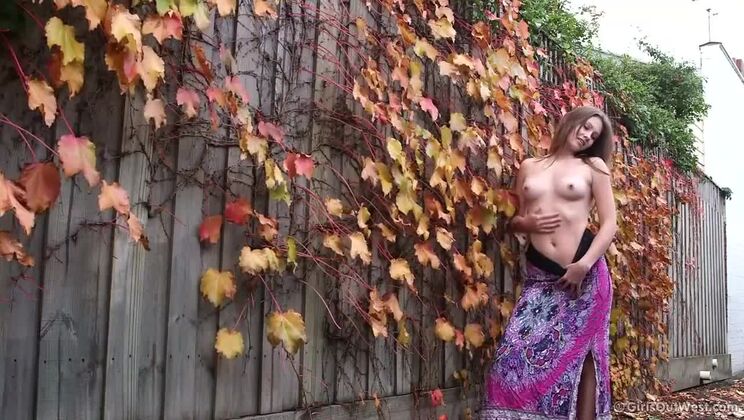 [GirlsOutWest] - Maddison Outdoor Solo Fun