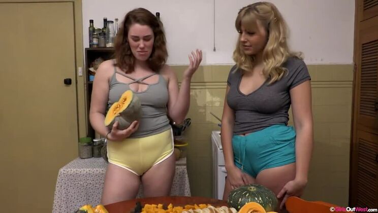 [GirlsOutWest] - Big Tit Blondes Share The Love