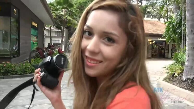 Kristina Bell's Small Tits and Smoking Fetish