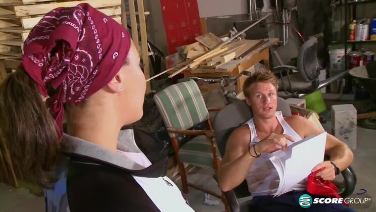 [ScoreLand] - Selena Castro's Big Tit Garage Surprise - selena castro