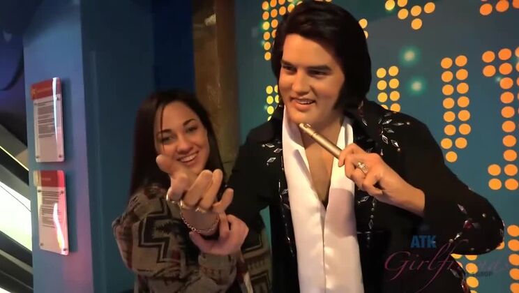 Brunette Shower Fun with Amara Romani