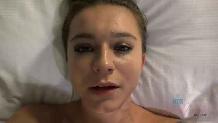 Kharlie Stone Gives You a Footjob Fantasy