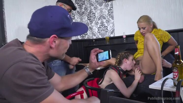 [PublicDisgrace] - Stella Cox Gets Anal in Public - Antonio Ross - Stella Cox - Steve Holmes - Nikky Thorne