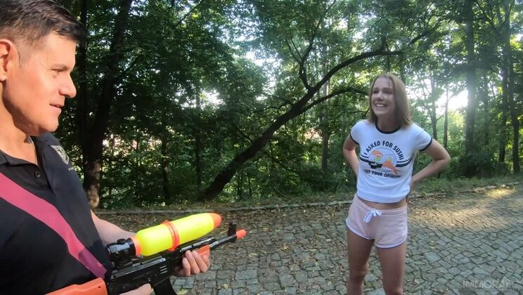 Alexis Enjoys Man Sauce On Her Sushi In POV