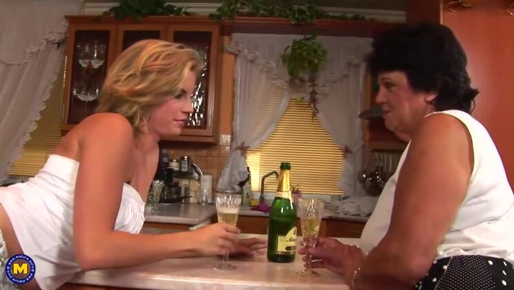 Ashley and Emila - Mature Lesbian Sex