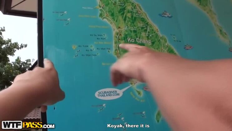 [WTFPass] - Thai Beach Fuck Fest With Cleopatra Rios And Slava - Cleopatra Rios - Slava