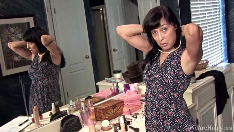 [WeAreHairy] - Tattooed Tease Lucy Dutch Makes Her Debut with Betty Jones - Betty Jones