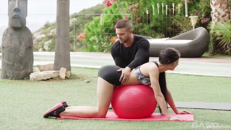 Lavana Lou's Workout Ball DP Adventure