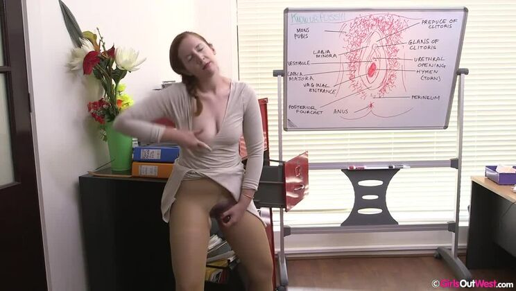 [GirlsOutWest] - Raw Darcy Plays With Toys - Darcy