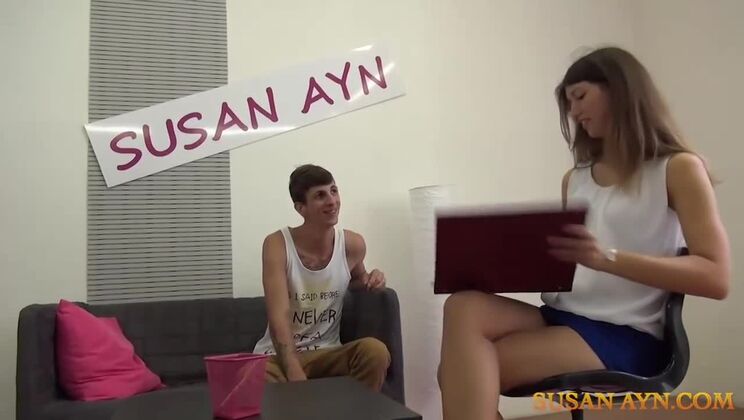 Susan Ayn Gets Fucked By Young College Guy