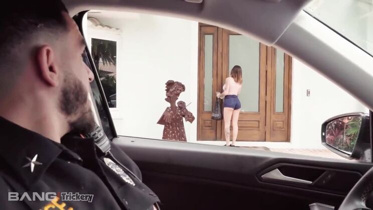 [Bang!Trickery] - Anna Chambers Gets Busted By The Cops