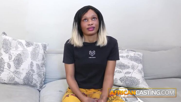 [AfricanCasting] - Giuliana's New Facial Cumshot Video