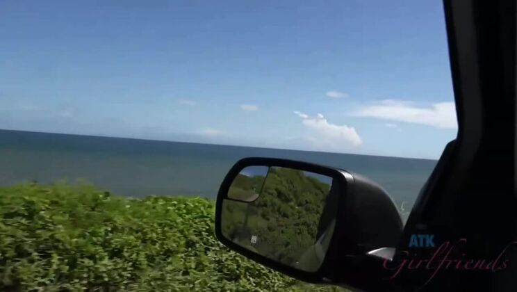 Ashley Lane Gets Fucked in the Car