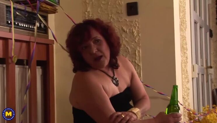 Hot Mature Lesbians - Sybille and Marni Together