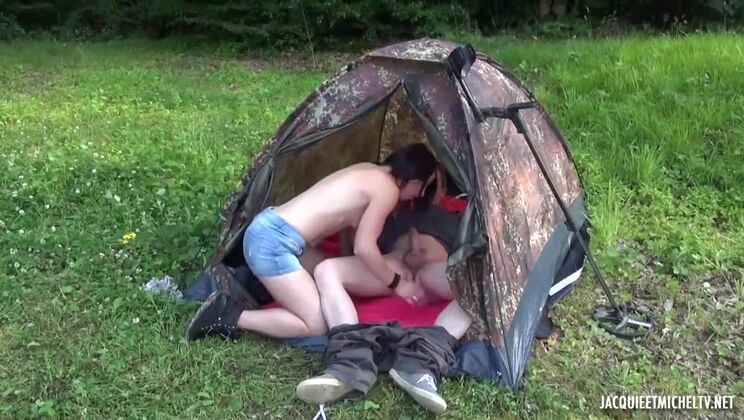 Wild Camping with Anal Loving Estelle and Luna