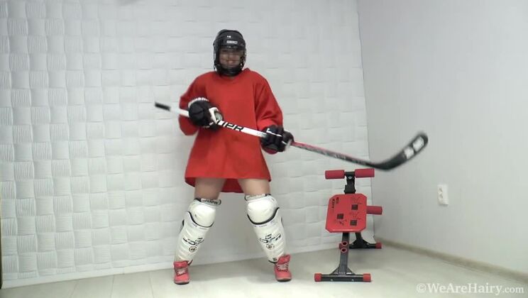 [WeAreHairy] - Jia's Hot Hockey Body On Full Sexy Display