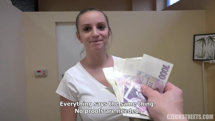 Brunette Czech Hotties on the Street 91