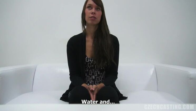 [CzechCasting] - Brunette Babe Martina's First Time - Martina