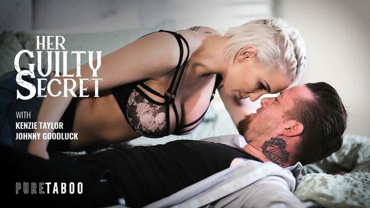 [PureTaboo] - Guilty Pleasures of a Blonde MILF - Kenzie Taylor - Johnny Goodluck