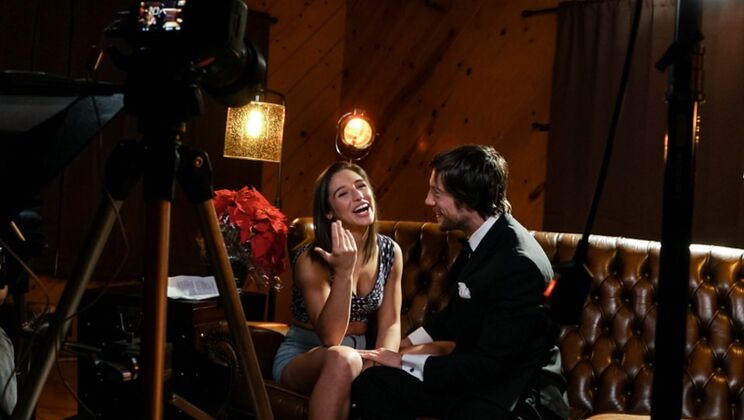 BTS Brunette Babe Abella Danger