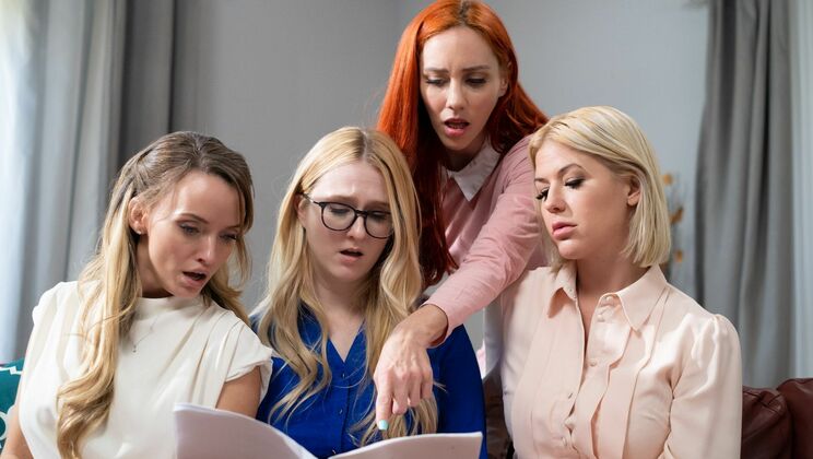 [Girlsway] - Big Tit Blondes Association - Pristine Edge - Kit Mercer - Audrey Madison - Jupiter Jetson