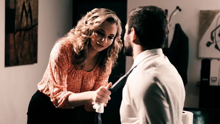 Tiffany's Deepthroat Office Adventure