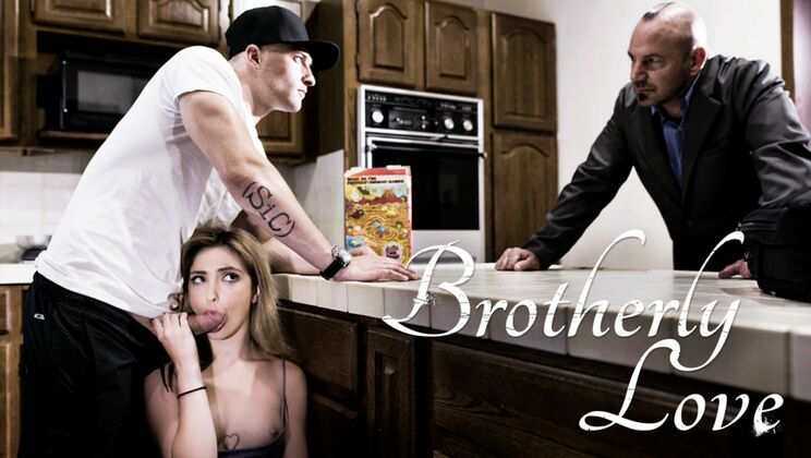 [PureTaboo] - Small Tits Stepdaughter Deepthroat