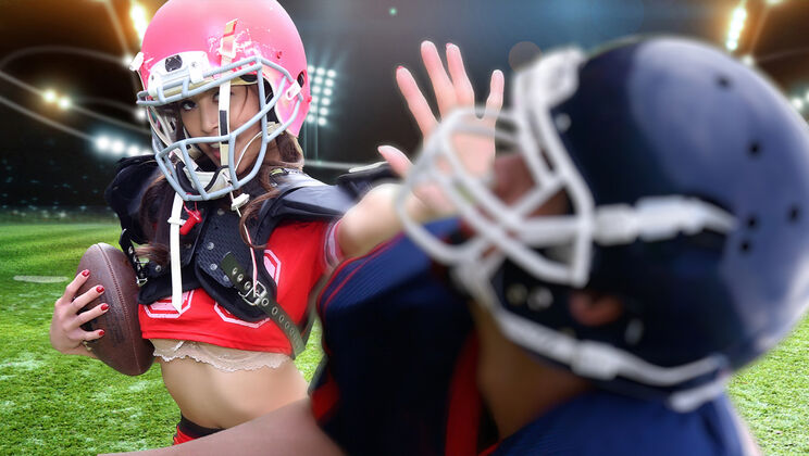 [ExxxtraSmall] - Teen Tiny Touchdown