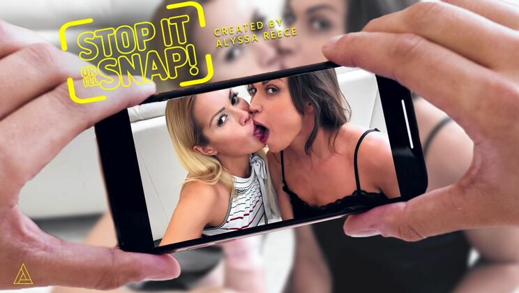 [ModelTime] - Cherry and Alyssa Get Wild - Cherry Kiss - Alyssa Reece - Vince Karter